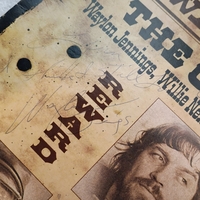 Waylon Jennings signed item