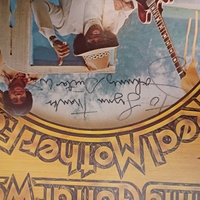 Johnny Guitar Watson signed vinyl / lp