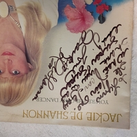 Jackie DeShannon signed vinyl / lp