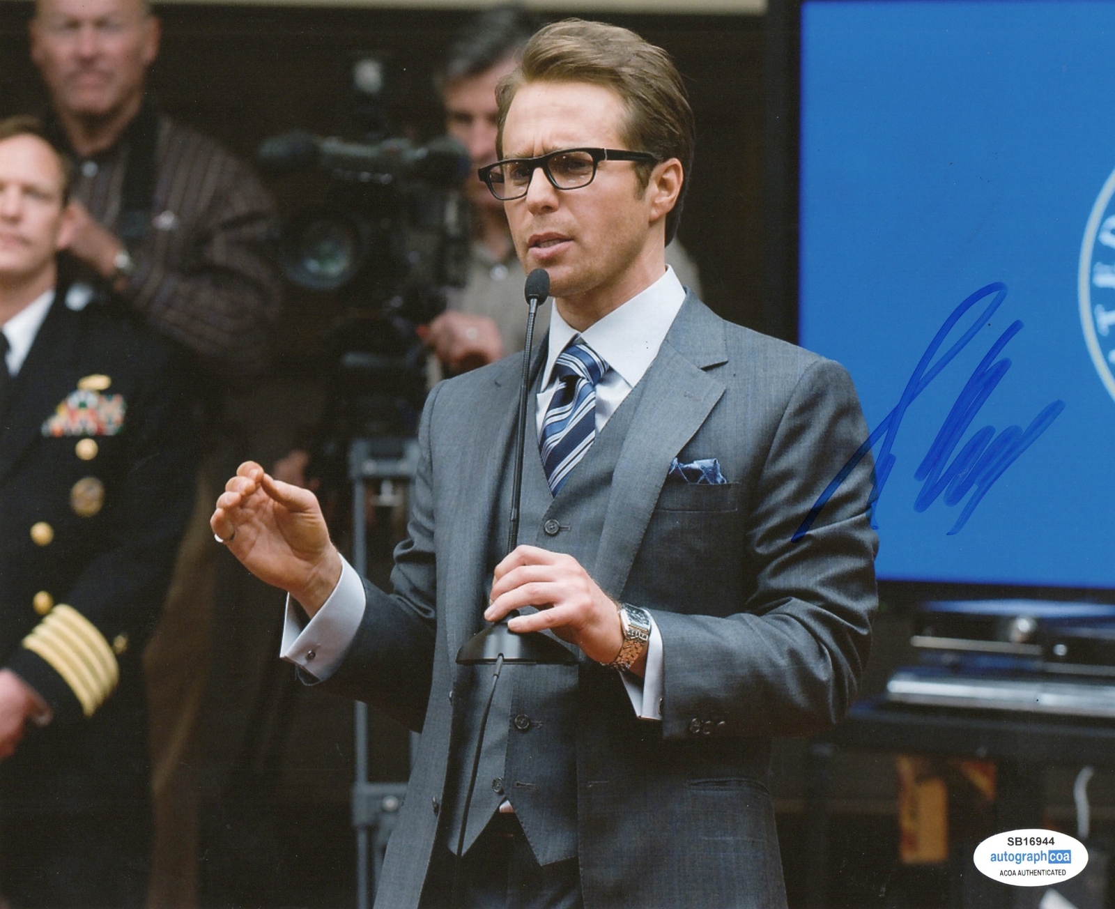 Sam Rockwell signed item