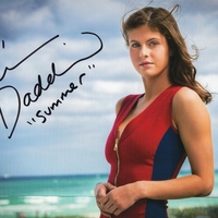 Alexandra Daddario signed item