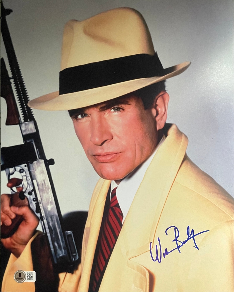 Warren Beatty signed item