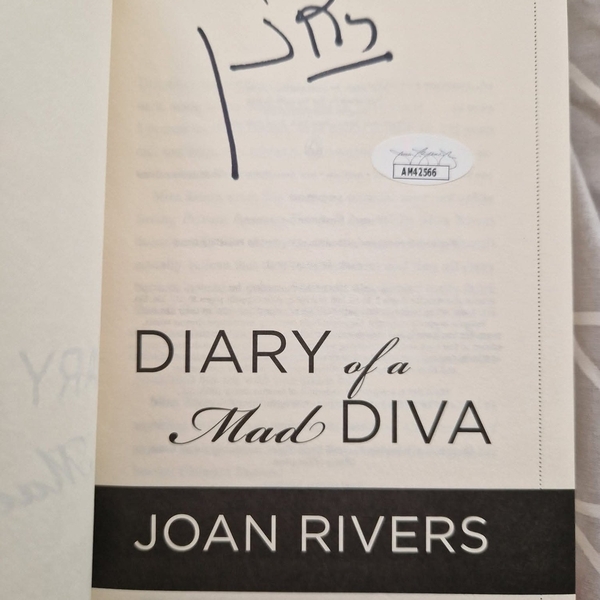 Joan Rivers signed item