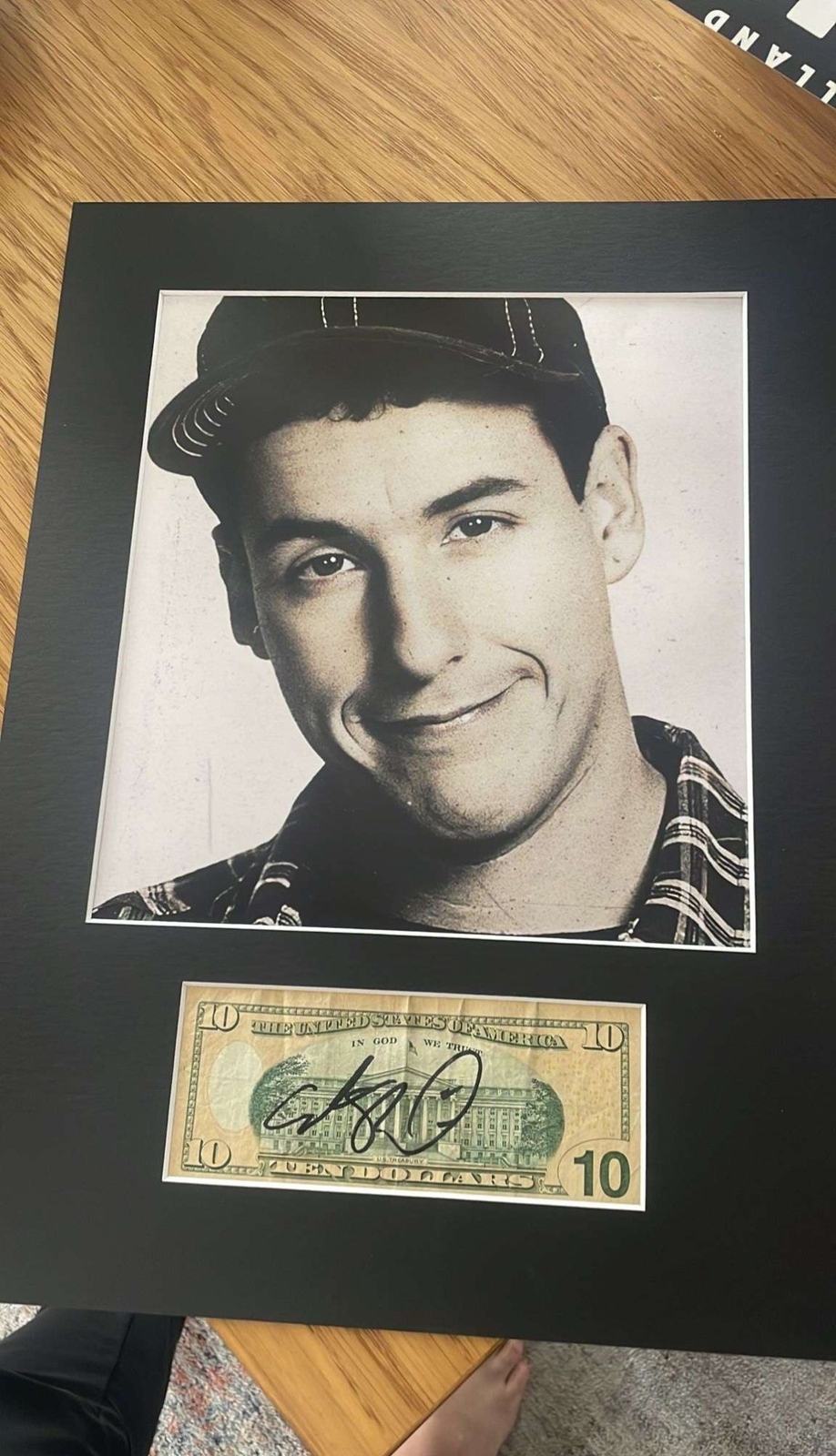 Adam Sandler signed item