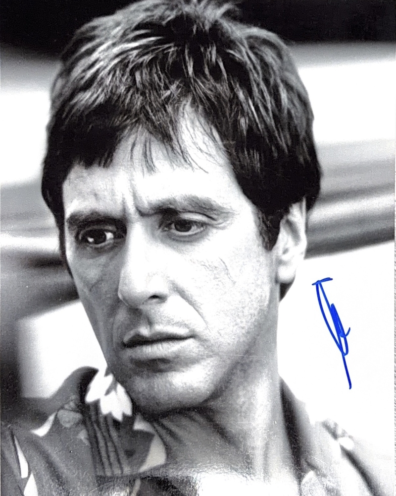 Al Pacino signed 8x10 photo