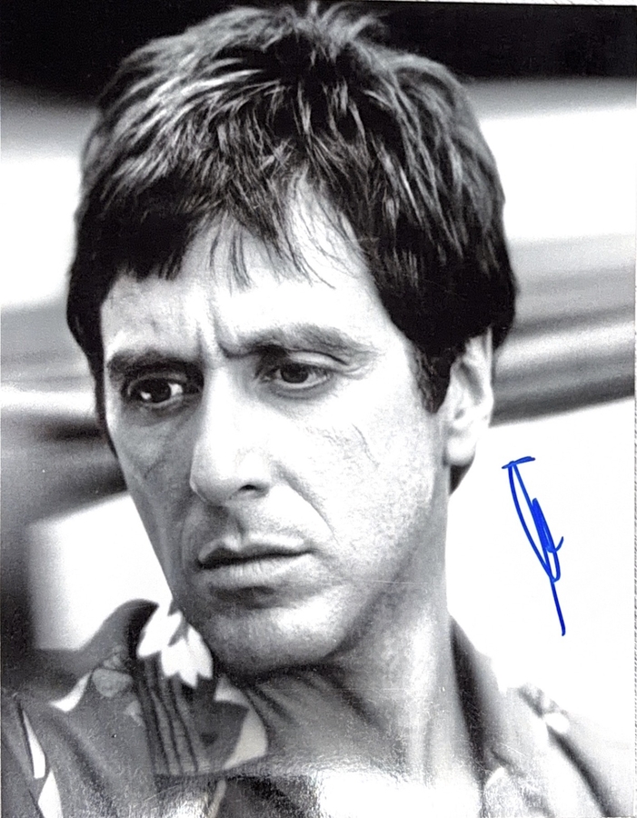 Al Pacino signed 8x10 photo