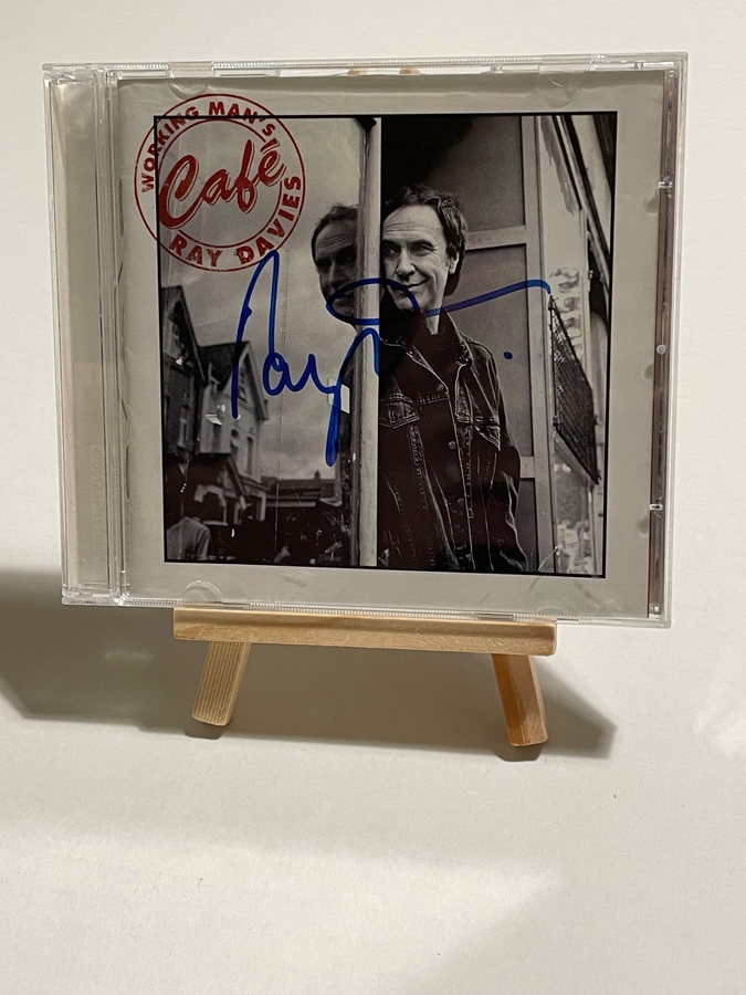 Ray Davies - Working Man’s Cafe CD. Signed by Ray Davies