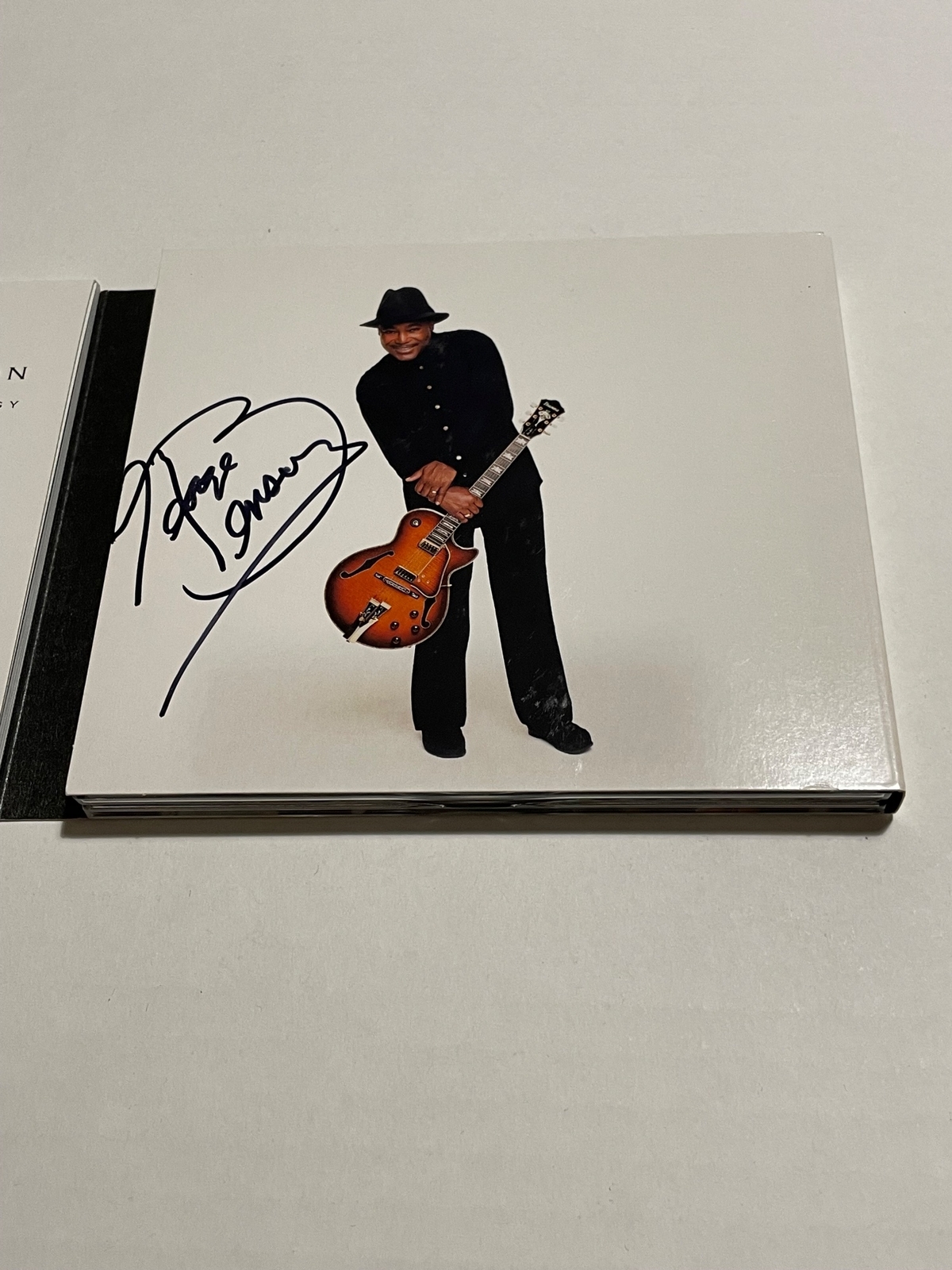 George Benson - Anthology CD. Signed by George Benson