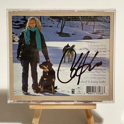 Carole King - A Christmas Carole CD. Signed by Carole King