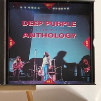 Deep Purple - Anthology CD. Personalised to Nigel, signed by Jon Lord and Glenn Hughes