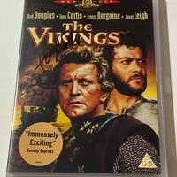 The Vikings DVD, signed by Tony Curtis