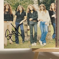Deep Purple - Anthology CD. Personalised to Nigel, signed by Jon Lord and Glenn Hughes