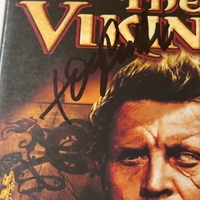 The Vikings DVD, signed by Tony Curtis