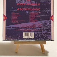 Deep Purple - Anthology CD. Personalised to Nigel, signed by Jon Lord and Glenn Hughes