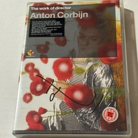 The work of Director - Anton Corbijn DVD. Signed by Anton Corbijn and booklet also signed by Anton Corbijn and personalised to Nigel.