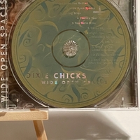 Dixie Chicks - Wide Open Spaces CD. Signed by Emily Strayer, Natalie Maines and Martie Maguire and again by Emilie Strayer on rear cover