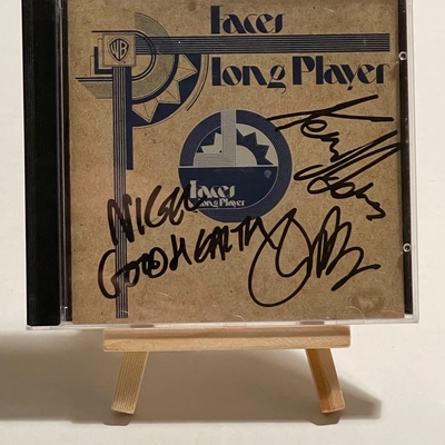 Faces - Long player cd. Signed by Ian McLagan and Kenny Jones