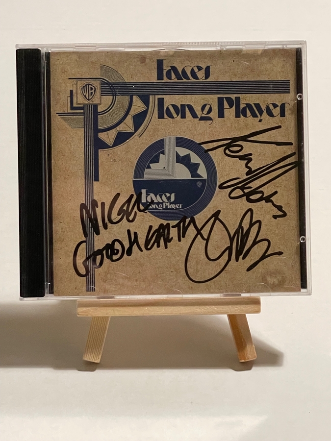 Faces - Long player cd. Signed by Ian McLagan and Kenny Jones