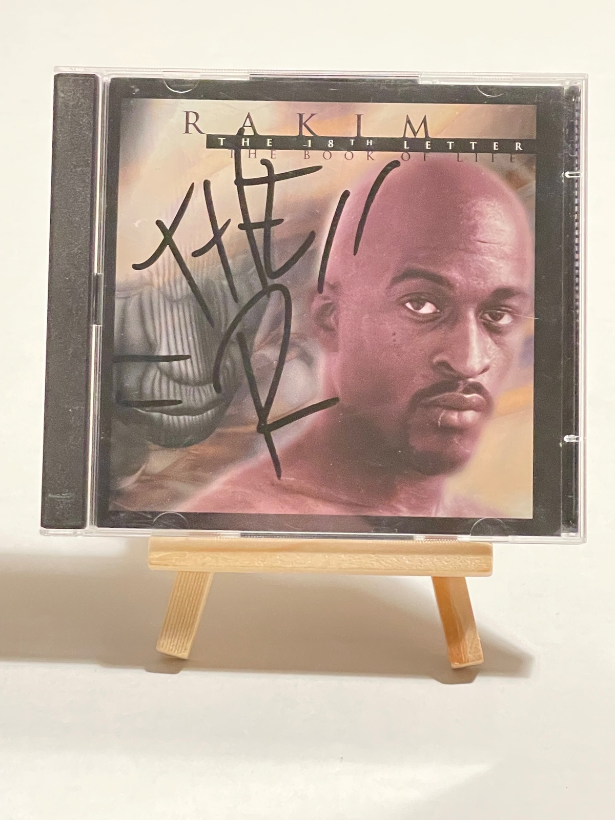 Rakim - The 48th Letter CD. Signed by Rakim