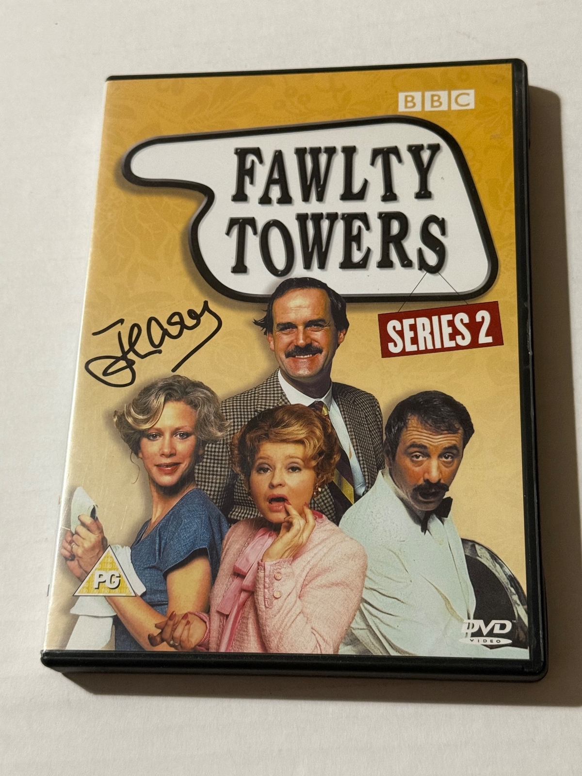 Fawlty Towers - Series 2 DVD. Signed by John Cleese