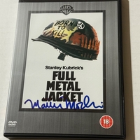 Full Metal Jacket DVD. Signed by Matthew Modine
