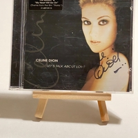 Celine Dion - Let’s Talk About Love CD. Signed by Celine Dion