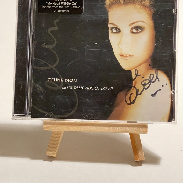 Celine Dion - Let’s Talk About Love CD. Signed by Celine Dion
