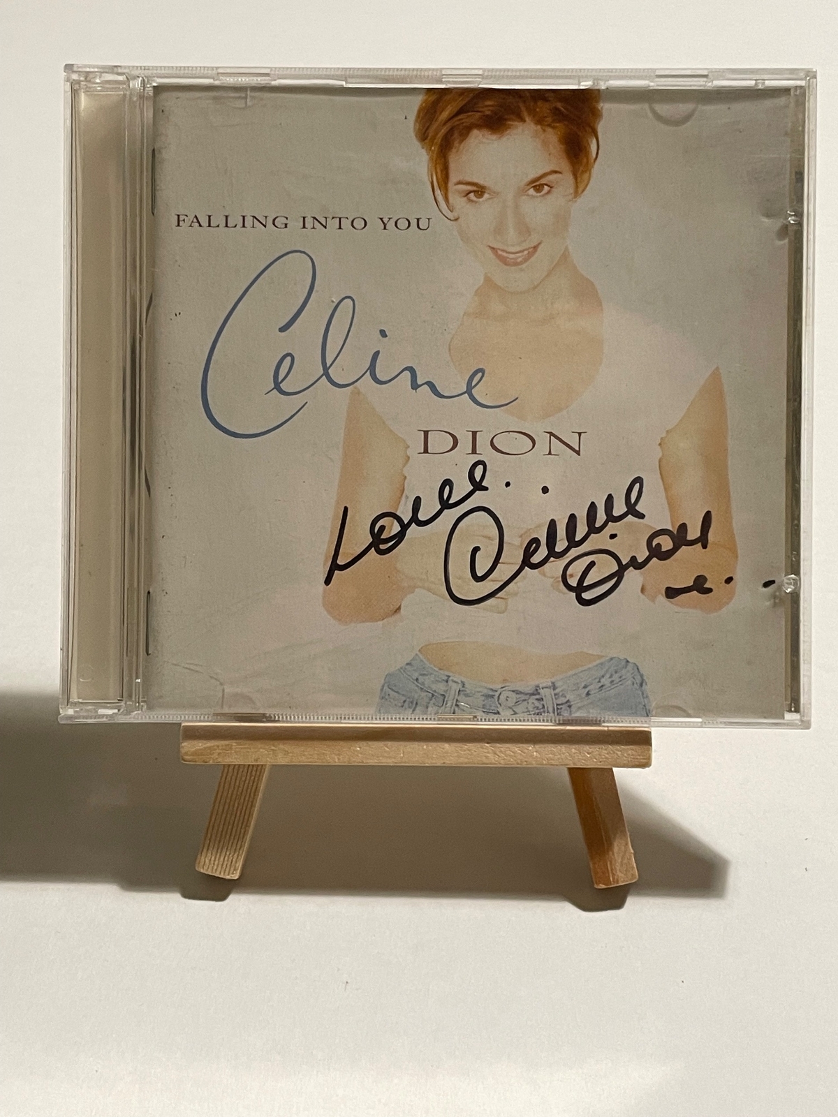 Celine Dion - Falling Into You CD. Signed by Celine Dion