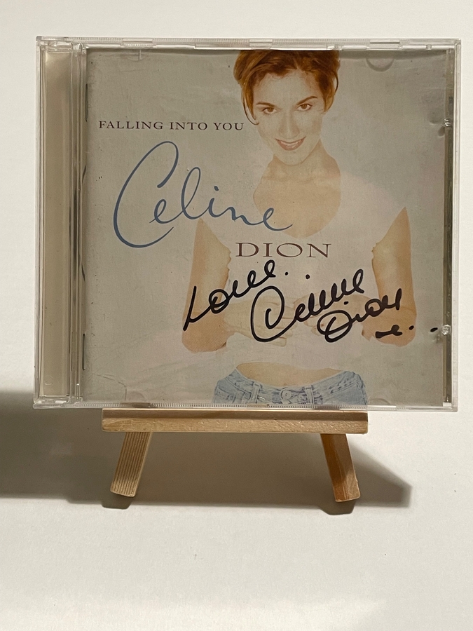 Celine Dion - Falling Into You CD. Signed by Celine Dion