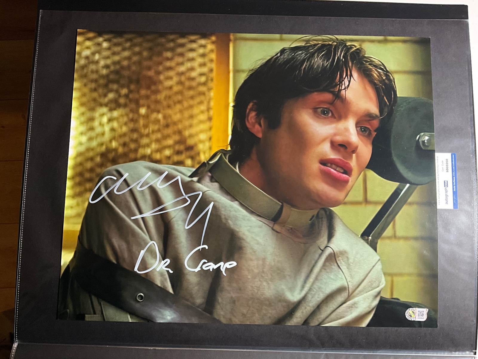 Cillian Murphy signed item