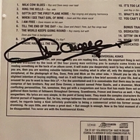 The Kinks - The Kink Kontroversy CD. Signed by Mick Avory x 2