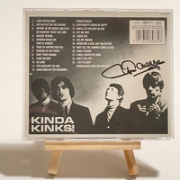 The Kinks - Kinda Kinks CD. Signed by Mick Avory