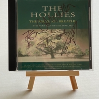The Hollies - The Air That I Breathe CD. Signed by Tony Hicks, Allan Clarke and Bobby Elliott