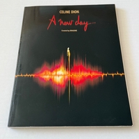 Celine Dion - A New Day signed Programme. Signed by Celine Dion and Rene Angelil.