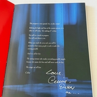 Celine Dion - A New Day signed Programme. Signed by Celine Dion and Rene Angelil.