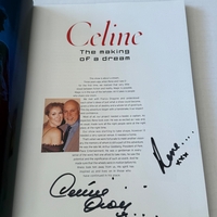 Celine Dion - Falling Into You Programme. Signed by Celine Dion.