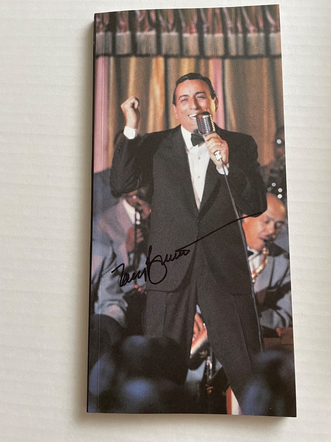 Tony Bennett - 40 years of the artistry of Tony Bennett CD boxset. Signed by Tony Bennett