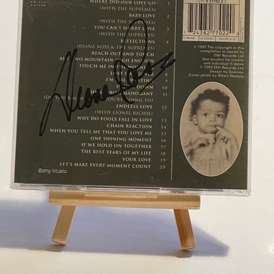 Diana Ross - One Woman CD. Signed by Diana Ross