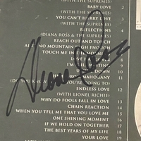 Diana Ross - One Woman CD. Signed by Diana Ross