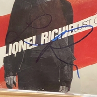 Lionel Richie - Just Go CD. Signed by Lionel Richie
