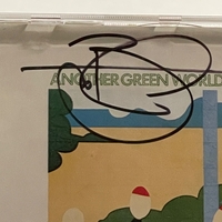 Brian Eno - Another Green World CD. Signed by Brian Eno