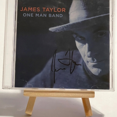 James Taylor - One Man Band CD. Signed by James Taylor