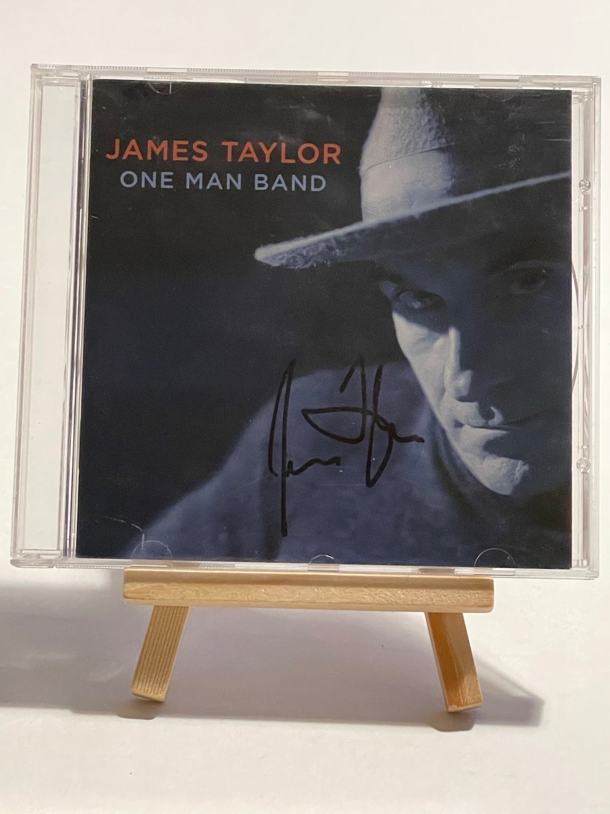 James Taylor - One Man Band CD. Signed by James Taylor