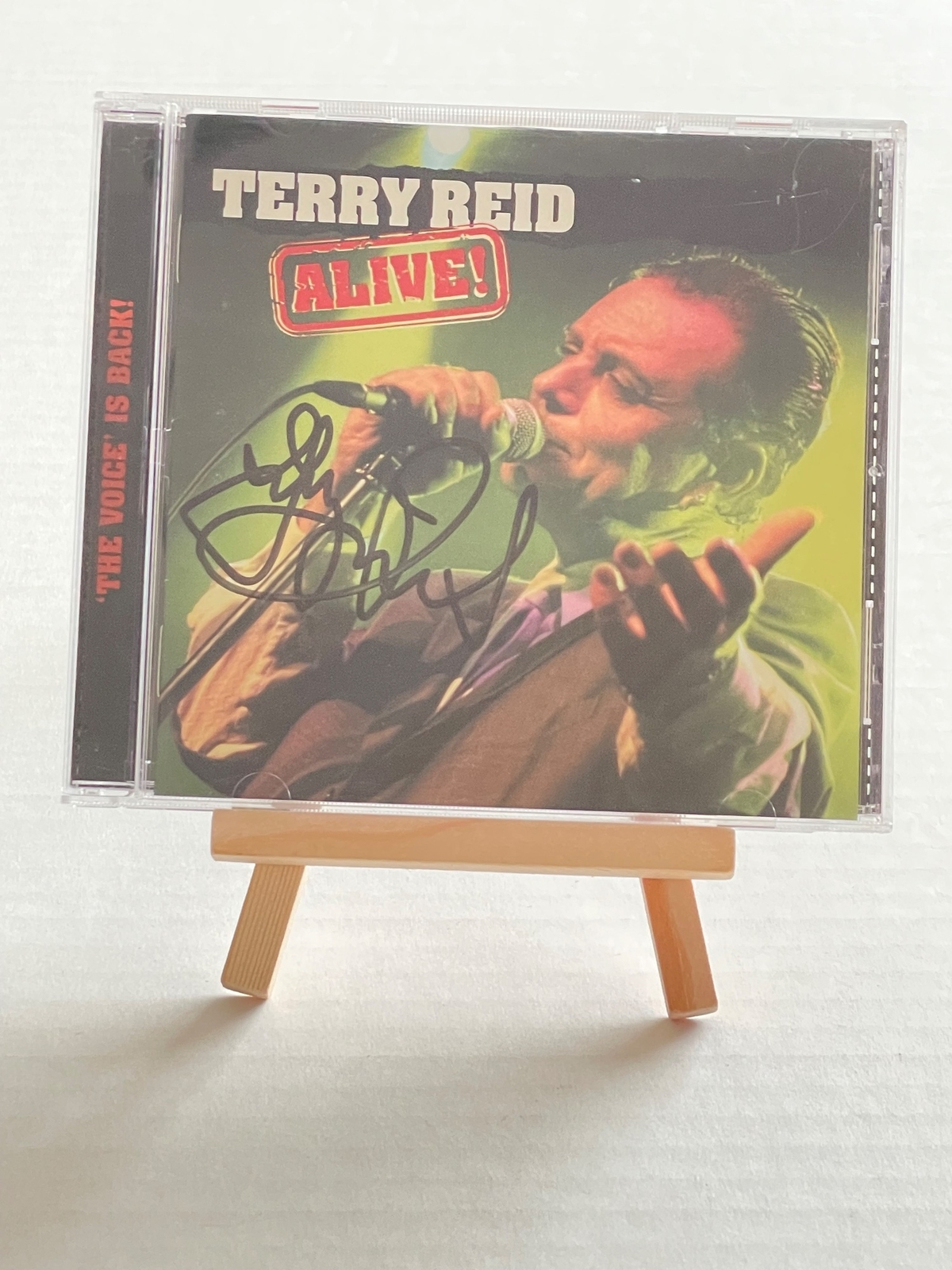 Terry Reid - Alive! CD signed by Terry Reid