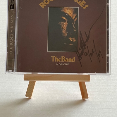 The Band - Rock of Ages CD. Signed by Garth Hudson