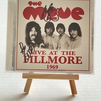 The Move - Live At The Fillmore 1969 CD. Signed by Bev Bevan and Roy Wood