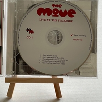 The Move - Live At The Fillmore 1969 CD. Signed by Bev Bevan and Roy Wood