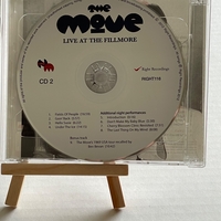 The Move - Live At The Fillmore 1969 CD. Signed by Bev Bevan and Roy Wood