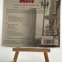 The Move - Live At The Fillmore 1969 CD. Signed by Bev Bevan and Roy Wood