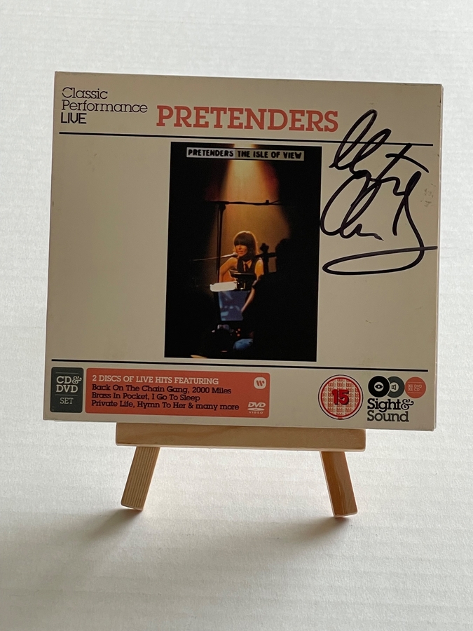 Pretenders - Classic Performance Live CD. Signed by Martin Chambers